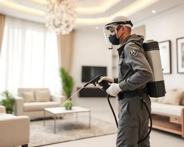 مكافحة حشرات منزلية