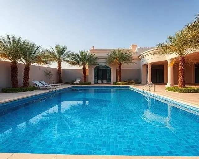 عزل وترميم مسبح